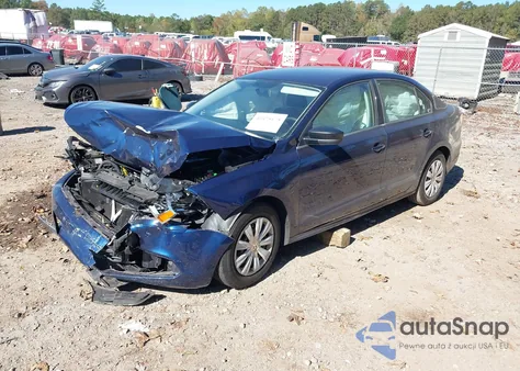 2014 Volkswagen Jetta 2.0L S из США, поврежденный, VIN 3VW2K7AJ4EM395451